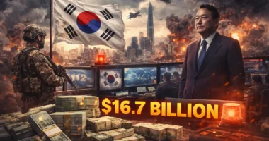 Южная Корея вводит ЧС и выделяет $16,7 млрд