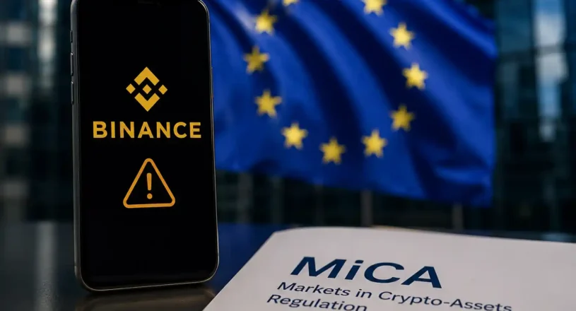 Binance временно уходит с криптовалютного рынка Евросоюза