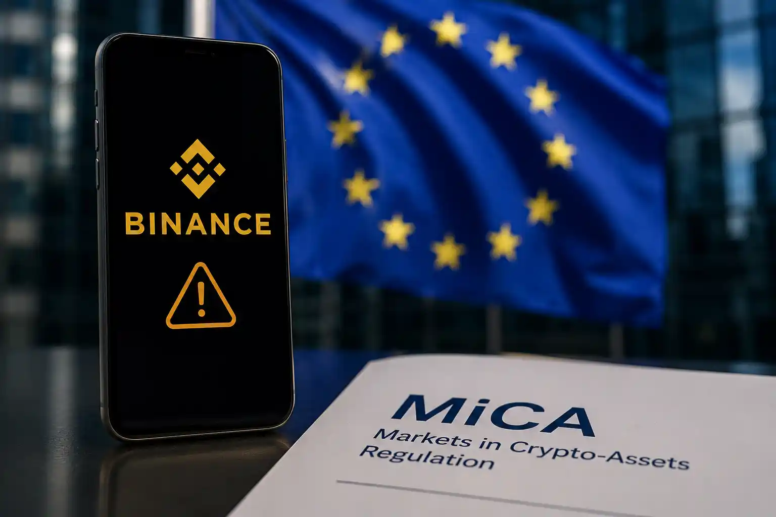 Binance временно уходит с криптовалютного рынка Евросоюза
