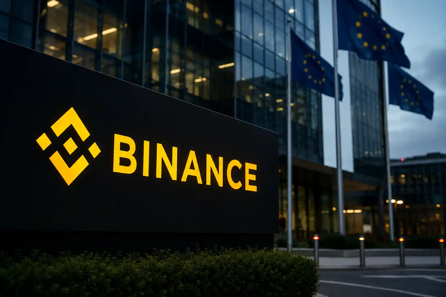 Binance заявила, что не покидает Европу