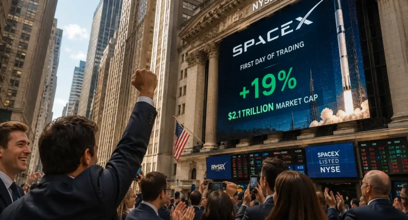 Дебют SpaceX улучшил настроение инвесторов на мировых рынках