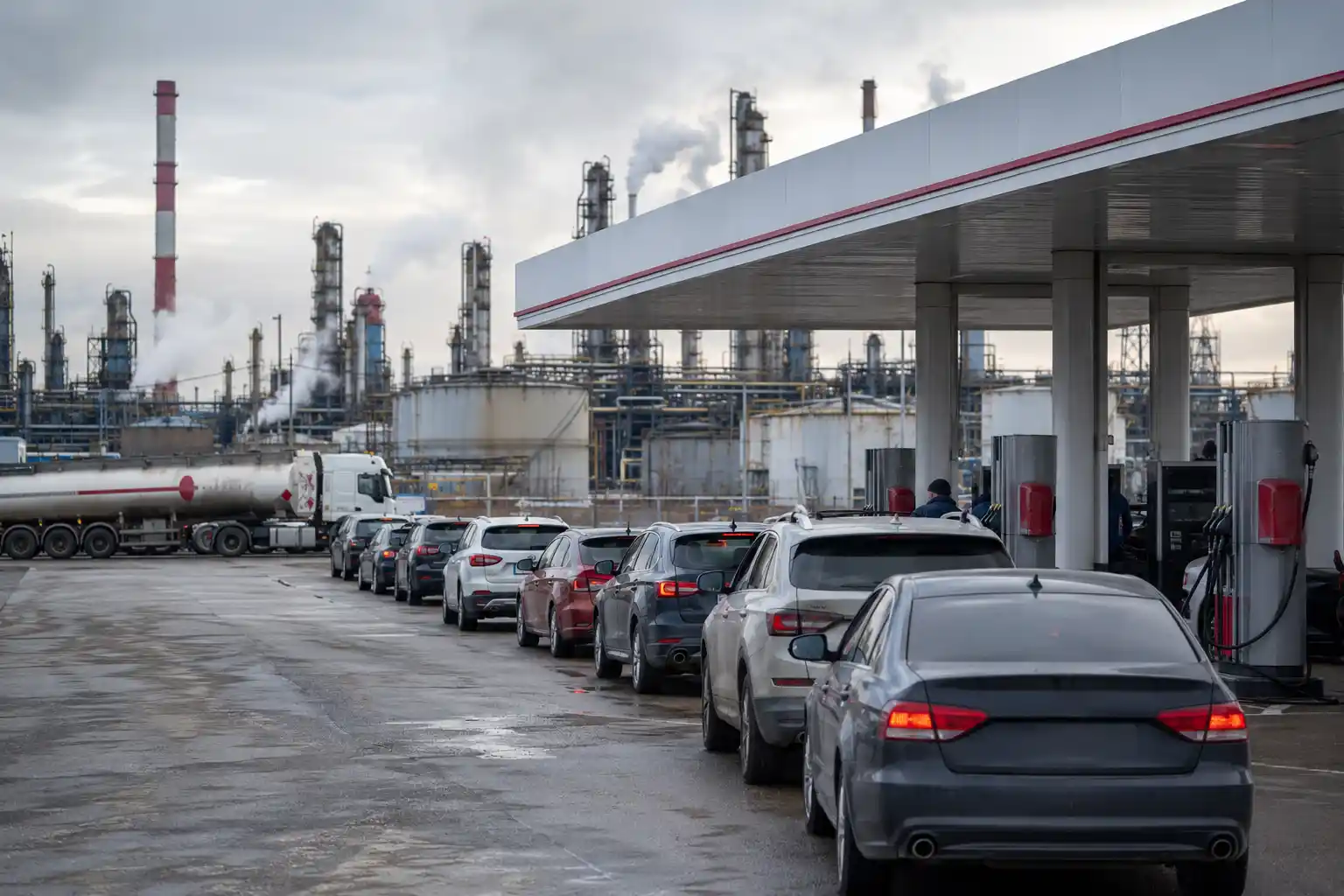 Россия производит лишь 65% бензина от текущего сезонного спроса